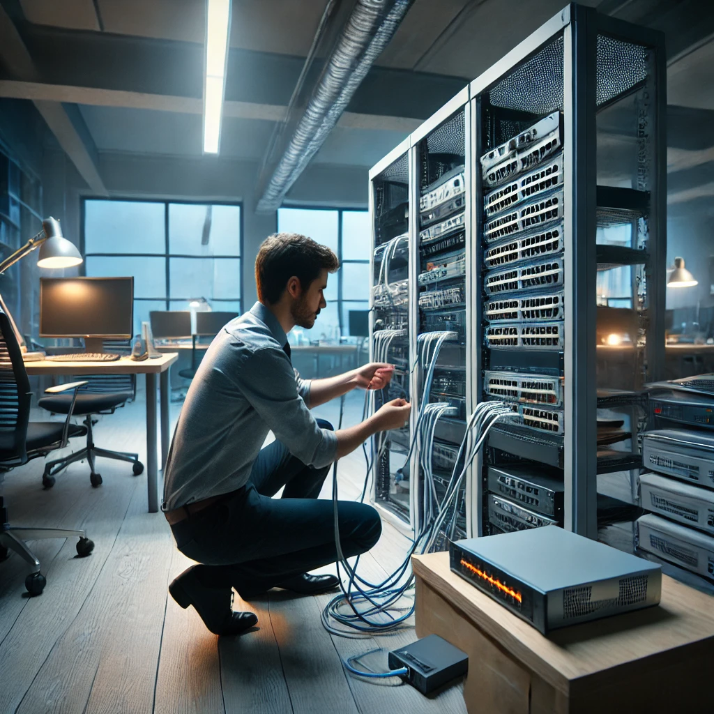 Installation réseau informatique